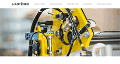 Desktop Screenshot of manteneo.com